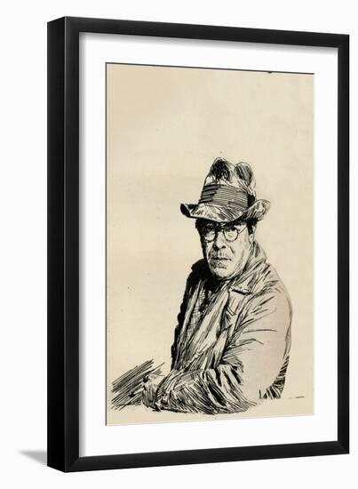 Self Portrait, C1933-Joseph Simpson-Framed Giclee Print