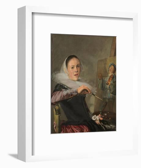 Self-Portrait. Ca. 1630-Judith Leyster-Framed Giclee Print