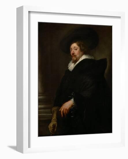 Self-Portrait, Ca 1638-Peter Paul Rubens-Framed Giclee Print