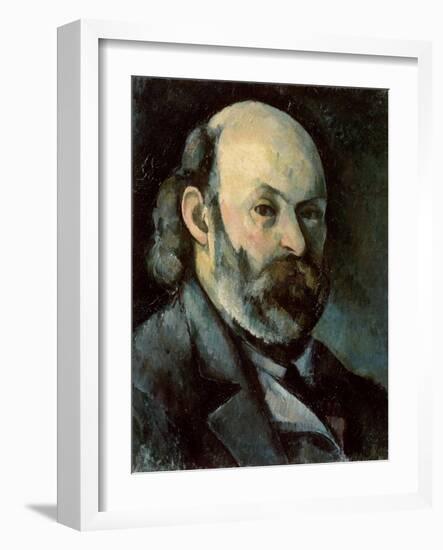 Self Portrait, circa 1879-85-Paul Cézanne-Framed Giclee Print