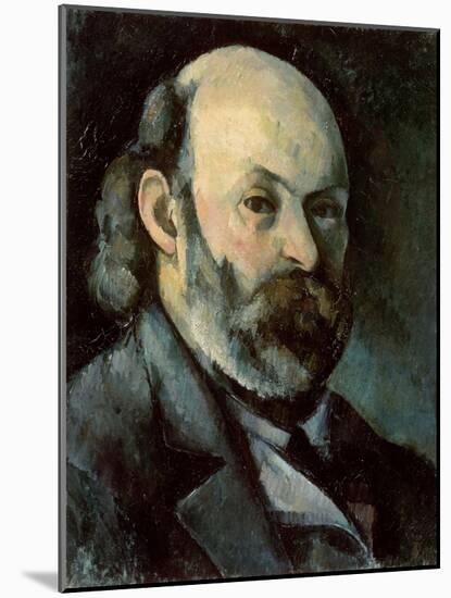 Self Portrait, circa 1879-85-Paul Cézanne-Mounted Giclee Print
