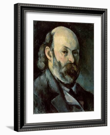 Self Portrait, circa 1879-85-Paul Cézanne-Framed Giclee Print