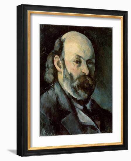 Self Portrait, circa 1879-85-Paul Cézanne-Framed Giclee Print