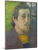 Self-Portrait Dedicated to Carriere, 1888-89-Paul Gauguin-Mounted Art Print