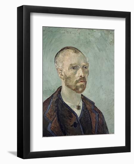 Self-Portrait Dedicated to Paul Gauguin, c.1888-Vincent van Gogh-Framed Premium Giclee Print