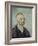 Self-Portrait Dedicated to Paul Gauguin, c.1888-Vincent van Gogh-Framed Giclee Print