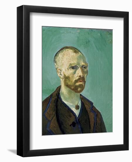 Self-Portrait Dedicated to Paul Gauguin-Vincent van Gogh-Framed Art Print