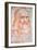 Self-Portrait Drawing a La Sanguine by Leonard De Vinci (Leonardo Da Vinci) (1452-1519) around 1516-Leonardo Da Vinci-Framed Giclee Print