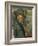 Self-Portrait in a Hat-Paul Cézanne-Framed Giclee Print