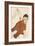 Self Portrait in a Jerkin with Right Elbow Raised, 1914-Egon Schiele-Framed Giclee Print