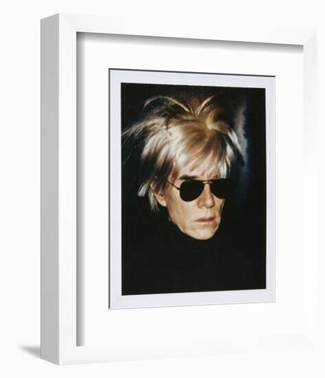 Self-Portrait in Fright Wig, 1986-Andy Warhol-Framed Giclee Print