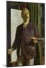 Self Portrait in His Studio, 1893-Arnold Böcklin-Mounted Giclee Print