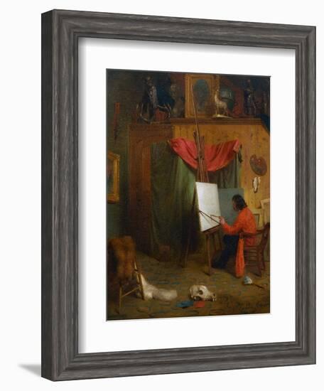 Self Portrait in the Studio-William Holbrook Beard-Framed Giclee Print