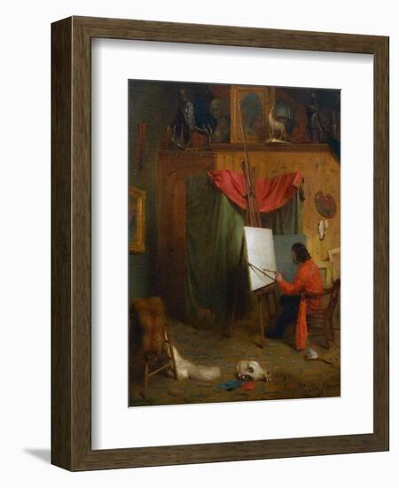 Self Portrait in the Studio-William Holbrook Beard-Framed Giclee Print