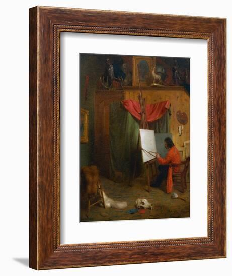 Self Portrait in the Studio-William Holbrook Beard-Framed Giclee Print