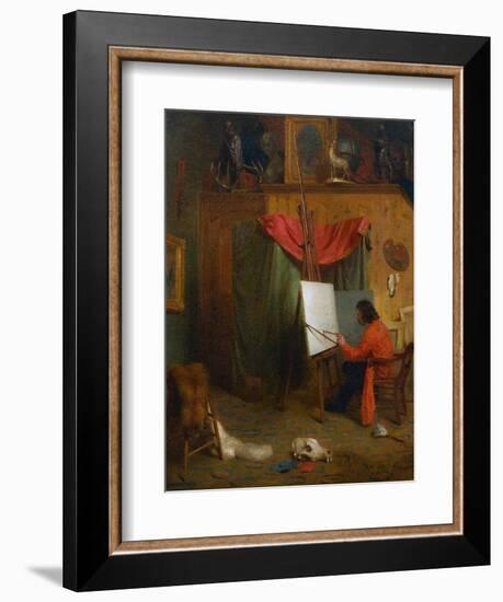 Self Portrait in the Studio-William Holbrook Beard-Framed Giclee Print