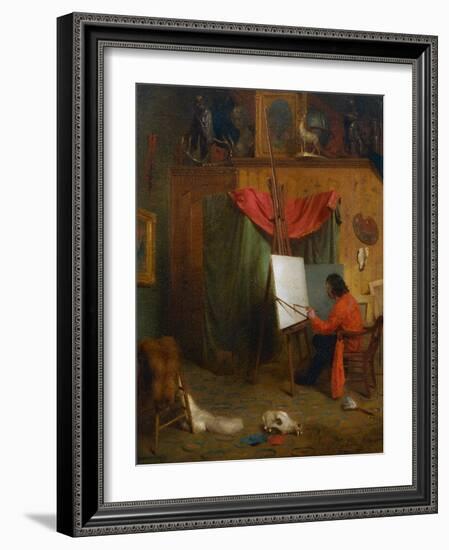 Self Portrait in the Studio-William Holbrook Beard-Framed Giclee Print