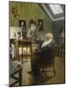 Self portrait in the studio-Harriet Backer-Mounted Giclee Print