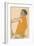 Self-Portrait in Yellow Vest, 1914-Egon Schiele-Framed Premium Giclee Print