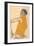 Self-Portrait in Yellow Vest, 1914-Egon Schiele-Framed Giclee Print