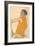 Self-Portrait in Yellow Vest, 1914-Egon Schiele-Framed Giclee Print