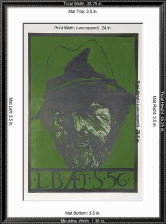 Self Portrait L B Ae T S Limited Edition Leonard Baskin Art Com