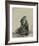 Self-portrait leaning on a Sill, 1639-Rembrandt-Framed Premium Giclee Print