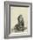 Self-Portrait Leaning on a Sill-Rembrandt van Rijn-Framed Giclee Print