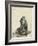 Self-Portrait Leaning on a Sill-Rembrandt van Rijn-Framed Giclee Print