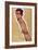 Self Portrait Nude, 1910-Egon Schiele-Framed Giclee Print