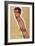 Self Portrait Nude, 1910-Egon Schiele-Framed Giclee Print