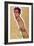 Self Portrait Nude, 1910-Egon Schiele-Framed Giclee Print