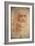 Self Portrait of Leonardo Da Vinci, Italian Painter, Sculptor, Engineer and Architect, C1513-Leonardo da Vinci-Framed Giclee Print