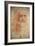 Self Portrait of Leonardo Da Vinci, Italian Painter, Sculptor, Engineer and Architect, C1513-Leonardo da Vinci-Framed Giclee Print