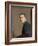 Self-Portrait of the Artist (Oil on Canvas)-George Spencer Watson-Framed Giclee Print