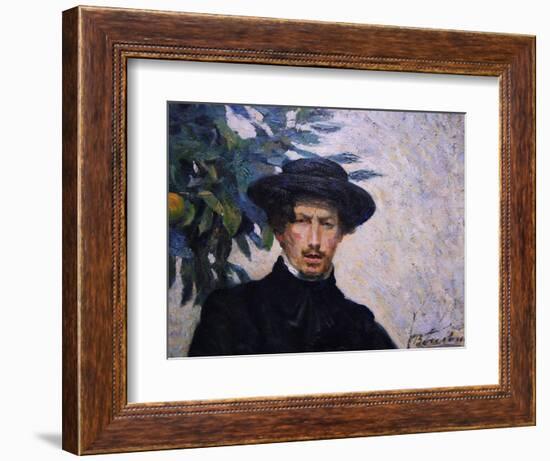 Self Portrait of the Artist-Umberto Boccioni-Framed Art Print