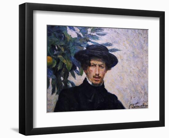 Self Portrait of the Artist-Umberto Boccioni-Framed Art Print