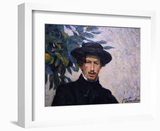 Self Portrait of the Artist-Umberto Boccioni-Framed Art Print