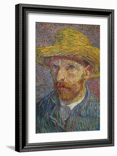 Self Portrait of Van Gogh-Vincent van Gogh-Framed Art Print