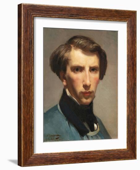 Self Portrait (Oil on Canvas)-William-Adolphe Bouguereau-Framed Giclee Print