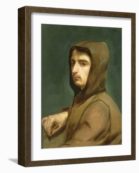 Self Portrait (Oil on Canvas)-James Jacques Joseph Tissot-Framed Giclee Print