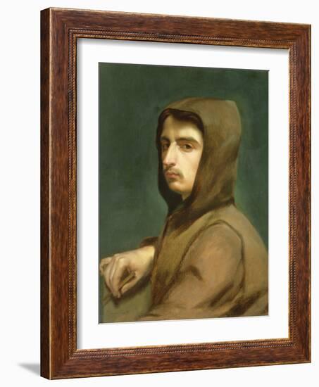 Self Portrait (Oil on Canvas)-James Jacques Joseph Tissot-Framed Giclee Print