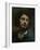 Self Portrait Or, the Man with a Pipe, circa 1846-Gustave Courbet-Framed Giclee Print