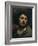 Self-Portrait or the Man with the Pipe (Oil on Canvas, 1849)-Gustave Courbet-Framed Giclee Print