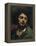 Self-Portrait or the Man with the Pipe (Oil on Canvas, 1849)-Gustave Courbet-Framed Premier Image Canvas