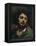 Self-Portrait or the Man with the Pipe (Oil on Canvas, 1849)-Gustave Courbet-Framed Premier Image Canvas