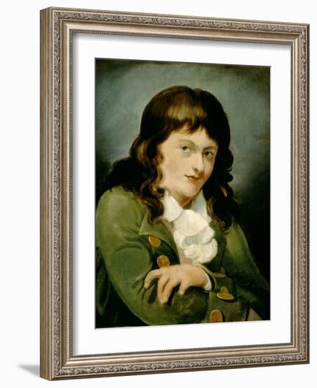 Self-Portrait Par Turner, Joseph Mallord William (1775-1851), 1791-1792 - Oil on Canvas - Indianapo-Joseph Mallord William Turner-Framed Giclee Print
