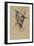 Self Portrait (Pencil on Paper)-Frederic Remington-Framed Giclee Print