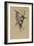 Self Portrait (Pencil on Paper)-Frederic Remington-Framed Giclee Print