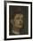 Self Portrait - Ruddy-Edvard Munch-Framed Premium Giclee Print